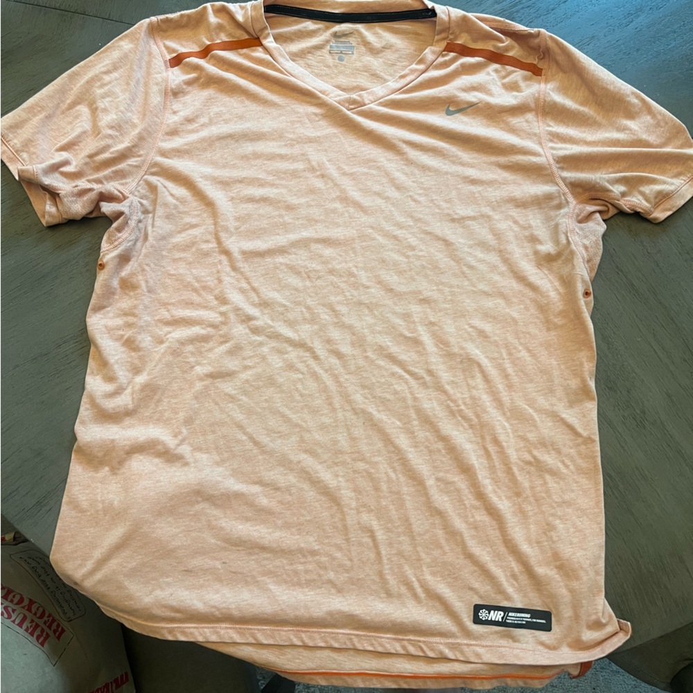 Nike Orange Short Sleeve Tee